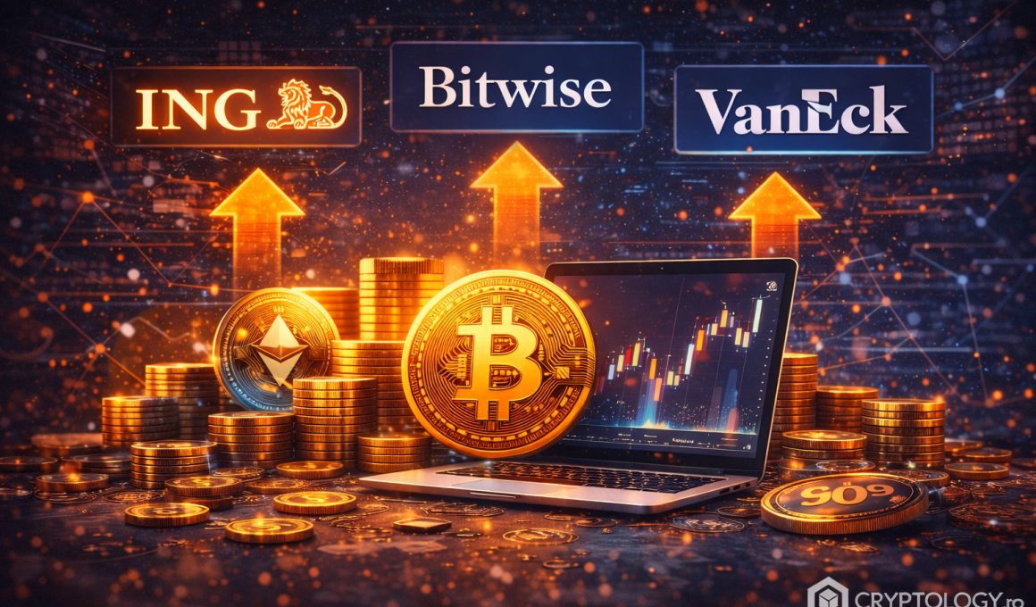 ING Germania lărgește oferta cripto: ETP-uri Bitwise și ETN-uri VanEck